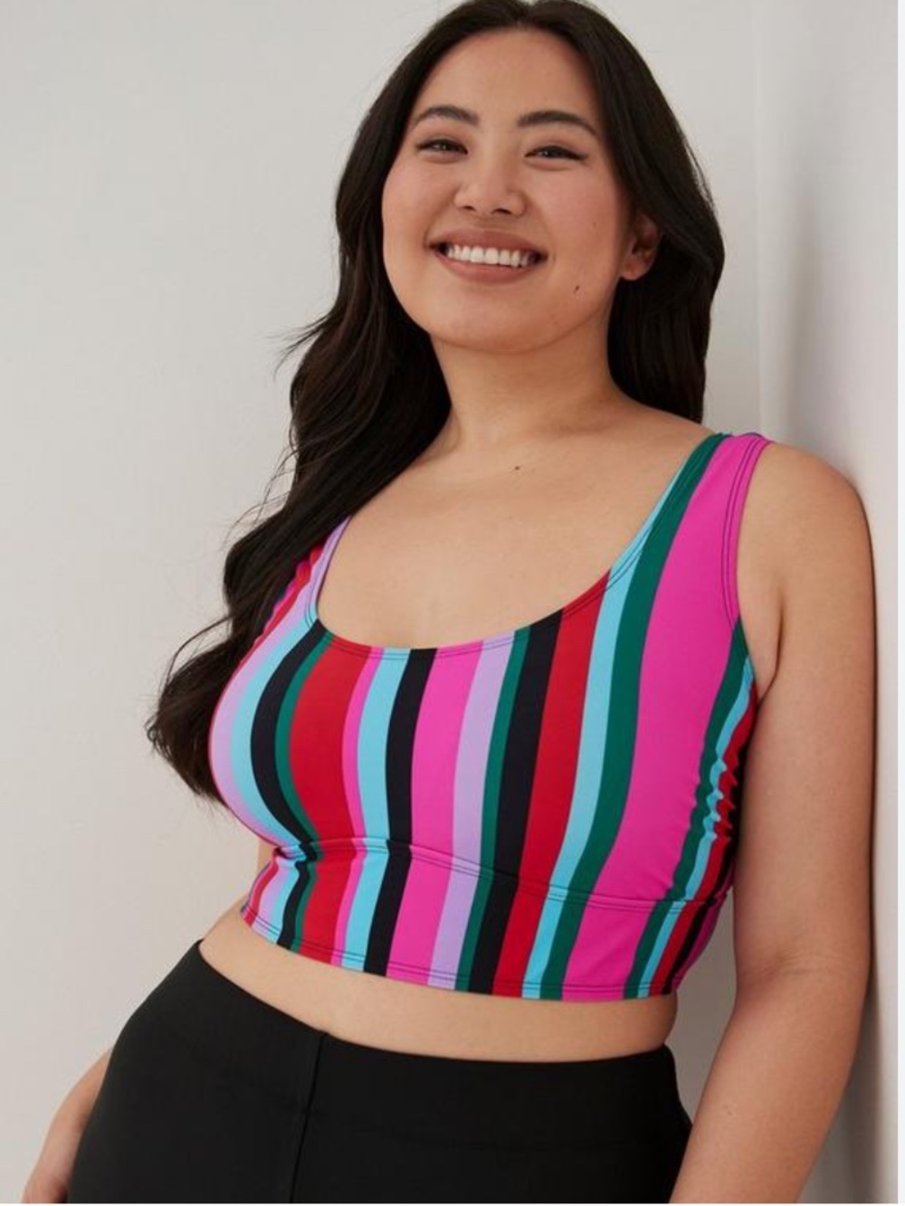 TORRID Sz 4 Wireless Scoop Bikini Top